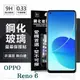 【愛瘋潮】現貨 OPPO Reno 6 超強防爆鋼化玻璃保護貼 (非滿版) 螢幕保護貼 強化玻璃 (6.7折)