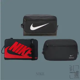 NIKE SHOES BAG 鞋袋 球鞋包 手提袋 球鞋包 黑白/黑小標/黑紅【Insane-21】