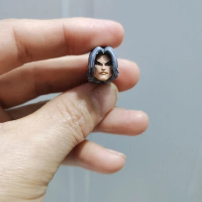 Painted 1/18 Scale Serious Handsome Street Soldier Head Sculpt Fit 3.75" Figure