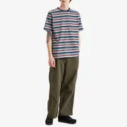 Pop Trading Company Striped Pocket T-Shirt