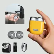 electric mini travel shaver men rechargable waterproof