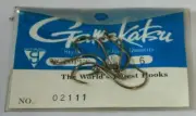 Gamakatsu #02111 Octopus Circle Hook 6 Hooks Value Pack Size 1/0 New Old Stock