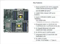 在飛比找Yahoo!奇摩拍賣優惠-超微 SUPERMICRO X9DRI-LN4F 主板 X7
