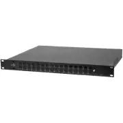 Pelco RCS16B10 Rack Power Supply 1U, 26VAC, 10A, 16x Output Breakers, 115-230VAC