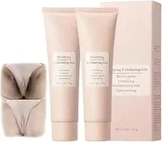 Exfoliating Gel, Purifying Enzymes Exfoliating Gel,2025 New Purifying Exfoliatings Gels,Facial Exfoliator Cleanser,Natural Exfoliatings Gels Purifyings Cream,for All Skin Types,2Pcs