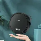 (Black)Robot Vacuum Cleaner USB Smart 3 In 1 Suction Sweeping Mopping Functio SL