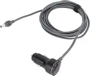 DC Car Power Cable, 18AWG Dual Output Car Satellite DC Adapter Cable for Starlink Mini, 3 Meter 9.8FT Water Resistant Power Supply Charging Cord for Trucks Buses Ships