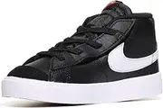 [Nike] Baby's Shoes Blazer Mid '77 (TD) Black Suede DA4088-002 (Numeric_4)