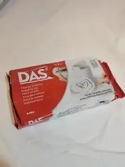 Das Modelling Clay Air-Dry Sculpting No Baking Self Hardening White 500g