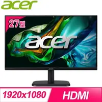 在飛比找PChome24h購物優惠-ACER 宏碁 EK271 E 27型 IPS 100Hz抗