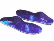 Orthotic Arch Support Insoles Plantar Fasciitis Fallen Arches Flat Feet 6-11