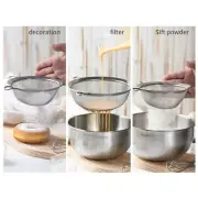 Kitchen Fine Meshes Strainers Stainsless Steels Strainers for Quinoa, Flour