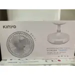 KINYO 8吋 充電式 涼風扇 CF5770 桌上型小電扇 充電式風扇 露營 釣魚 停電 烤肉風扇 可吊掛 45度調整