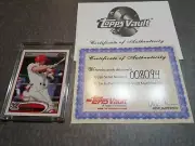 2012 Topps Pro Debut Abel Baker Orem Owlz 1/1 Topps Vault Blank Back