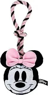 CERDÁ LIFE'S LITTLE MOMENTS Official Minnie Mouse Rope Dog Toy, Interactive Accessory, Ideal for Biting and Pulling Games, Cute and Colourful Disney Design