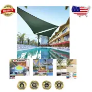 Commercial Grade Green Sun Shade Sail 190 GSM - Waterproof & Breathable