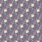 Patchwork Quilting Fabric Tilda Sanctuary Cottonfield Eggplant 50x55cm FQ
