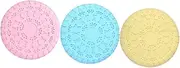 3pcs Training Interactive Dog Plaything Pet Supply Dog Disc Toy Dog Disc Chew Toy Pet Plaything Dog Toys Household Dog Toy Interactive Disc Toy Dog Flying Disc Toy