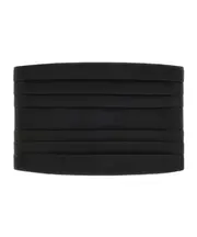 Dolce Gabbana Pleated Tuxedo Belt IT40,IT44,IT42 Black