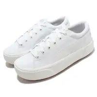 在飛比找Yahoo奇摩購物中心優惠-Puma 休閒鞋 Kaia Platform 女鞋 白 全白