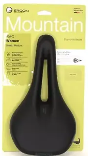 Ergon SMC Women's Saddle, Small/Medium - Stealth