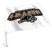 127366 PENRITH PANTHERS 2024 NRL PREMIERS 4-IN-A-ROW CAR WINDOW FLAG