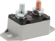 ASAKKURA Manual Reset Circuit Breaker for Car 5-50a 12-24v Marine Circuit Breaker Auto-resetter
