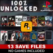 Max Payne Manhunt Red Dead Bully Warriors Rockstar Games PS2 Pack Memory Card