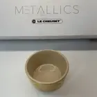 Le Creuset Metallics YELLOW DIJON Stoneware Mini Ramekin RAMEKIN REPLACEMENT