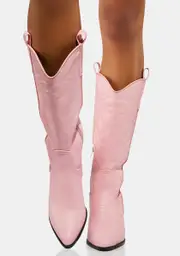 [Lemon Drop by Privileged] Baby Late Last Night Cowboy Boots