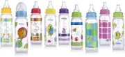 Nuby Non-Drip Standard Neck Bottle 3 Pack, Clear, 3 Count