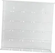 Vaveren Golf Ball Display Case Cabinet, Golf Ball Display Rack Cabinet Storage Box Showcase Transparent 5 Tier Acrylic Holds 20 Balls, S