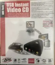 ADS Tech USB Instant Video CD Covert Old VHS Tapes To Video CD USBAV-190 SEALED