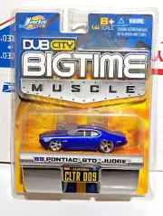 Jada Big Time Muscle '69 Pontiac GTO Judge Electric Blue
