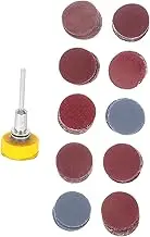 Self-adhesive Flannel Disc Sandpaper 25mm 100pcs Assortment Pack for Sanding Discs Wood Sandpaper Polishing Paper Sanding Pads