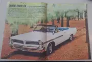 Pontiac Bonneville Print Ad 1963 16x11