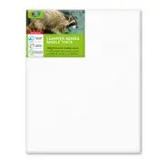 60x75cm(24x30"Inch) 6pcs - Artoys 280 GSM Acrylic Artist Premium Quality Pre-Stretched Canvas Frame Triple Gesso Primed Deep Edge 100% Cotton White Professional Blank Canvases