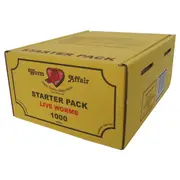 Worm Affair Live Organic Worm Starter Pack – Approx 1000 Worms