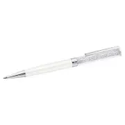 Swarovski Crystalline Ballpoint Pen, Black Ink in White Coloured Casing, Crys...