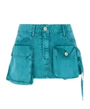 The Attico Fay Mini Skirt IT40,IT44,IT42 green