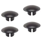 M6 Cover Lid Hex Plug Allen Key Black Motorcycle 4x Bolt Cap Accent