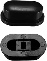 XYWHPGV 25pcs Tactile Push Button Switch Caps 18x10x7mm for Micro Tactile Switch Black(14b1b 6c12c 5aec2 ff5c4 27fce 0bfe7