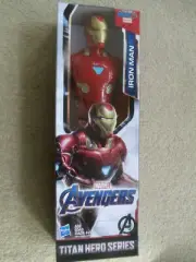 Iron Man Marvel Avengers Endgame Titan HeroSeries Hasbro 2018 MiB Tony Stark MoC