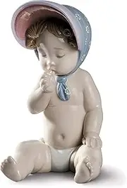 Lladro Girl with Bonnet