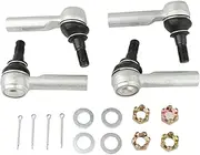 MagiDeal 4Pcs Tie Rod End Kit Heavy Duty Steering Kit Easy to Install Maintenance Component Replacement Part Repair Premium 59266-0706