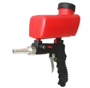 Gravity Feed Abrasive SandBlaster Gun + Hopper Spot Blaster Gun Sand