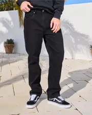 [Jacks] Jacks Men's Apex Jeans in Washed Black Size 32 32 Washed Black