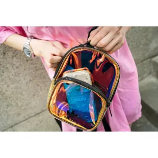 ADIDAS MINI BACKPACK 半透明 果凍 迷你後背包 雷射絢彩【A-KAY0】【CK5085】