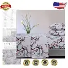 Ultra-Soft 170-GSM Cotton Flannel Sheet Set - California King, Emilia Tree Red