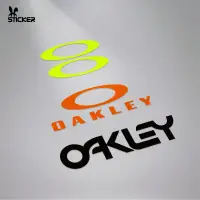 在飛比找蝦皮購物優惠-『紅人館』OAKLEY奧剋利頭盔鏡片貼紙機車汽車滑雪闆電腦防